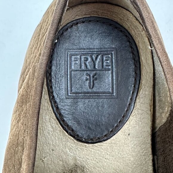 Frye Mindy Low Rise Leather Sneakers Chocolate Brown - Picture 9 of 11